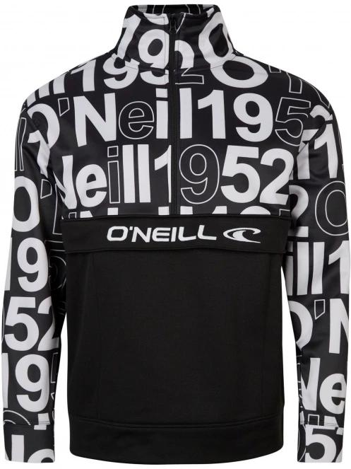 O'Neill Rutile Printed Anorak férfi polár pulóver fekete színben 5