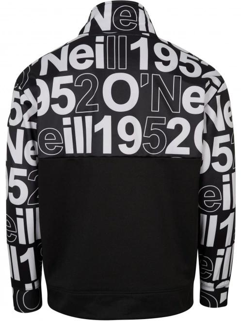O'Neill Rutile Printed Anorak férfi polár pulóver fekete színben 6