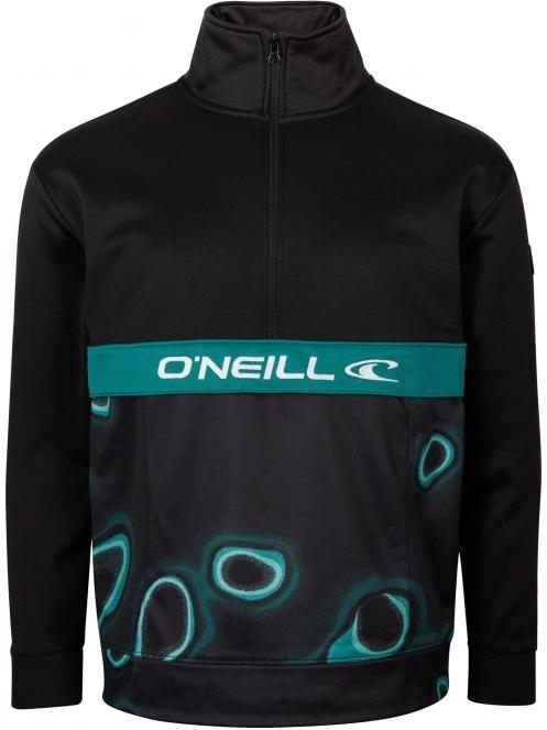 O'Neill Rutile Printed Anorak férfi polár pulóver fekete színben 6