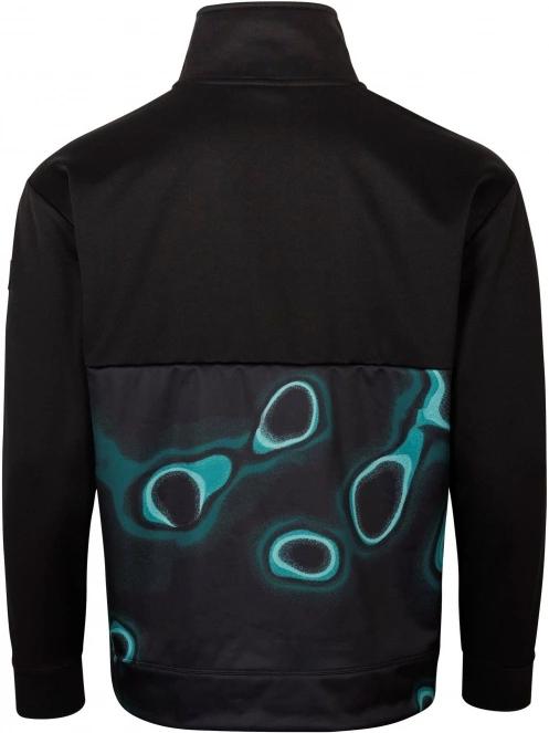 O'Neill Rutile Printed Anorak férfi polár pulóver fekete színben 7