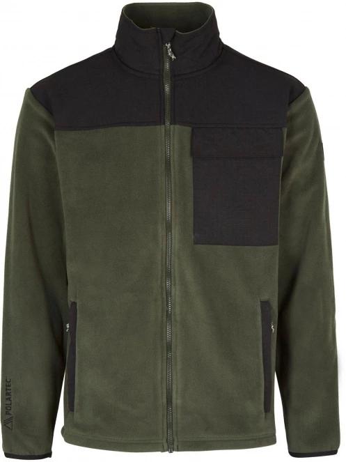O'Neill Utility Heavy FZ Fleece férfi polár pulóver oliva színben 2