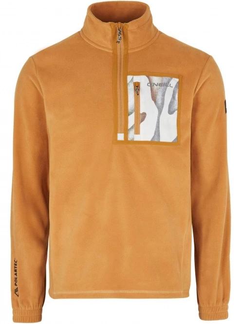 O'Neill Utility Light HZ Fleece férfi polár pulóver narancssárga színben 2