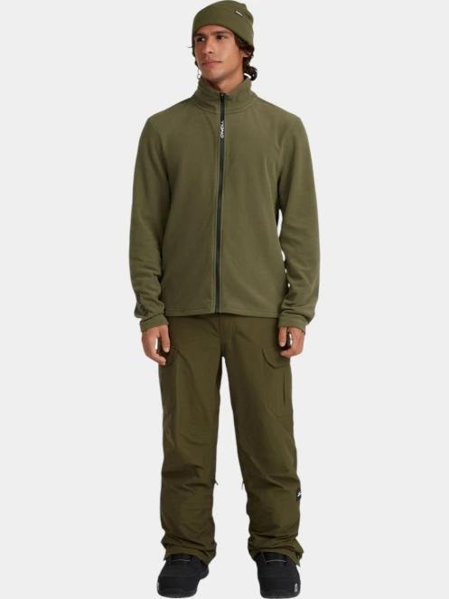 O'Neill Jack'S Polartec 100 Fz Fleece férfi polár pulóver zöld színben 6