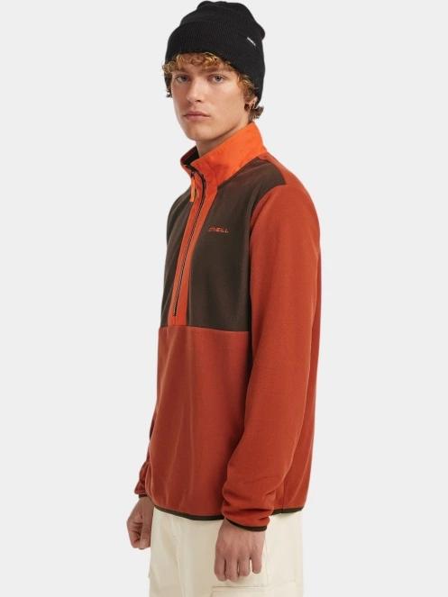 O'Neill FWC'Cruz Triple Polartec Fleece férfi polár pulóver narancssárga színben 3