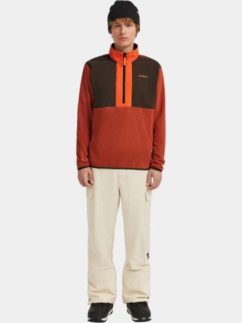 O'Neill FWC'Cruz Triple Polartec Fleece férfi polár pulóver narancssárga színben 5