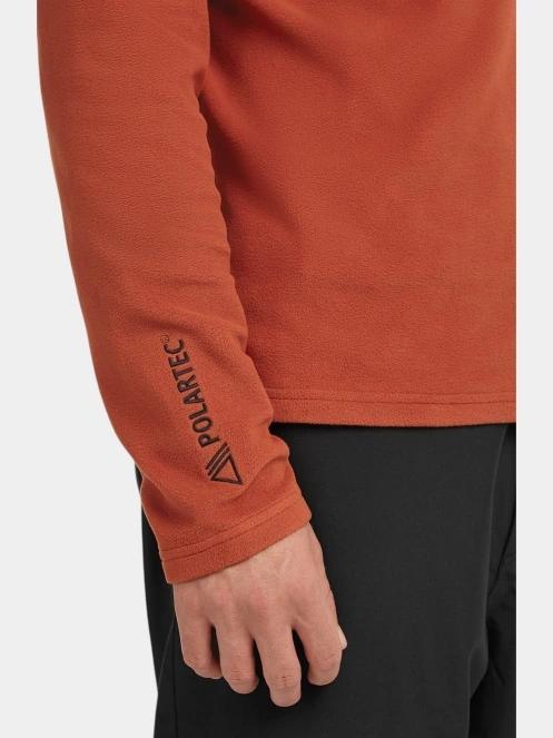 O'Neill FWC'Cruz Jack's Polartec HZ Fleece férfi polár pulóver barna színben 6