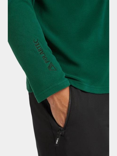 O'Neill FWC'Cruz Jack's Polartec HZ Fleece férfi polár pulóver sötétzöld színben 6