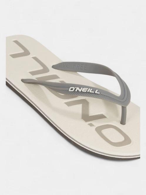 O'Neill Profile Logo Sandals férfi flip flop papucs homok színben 3