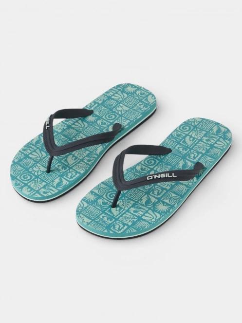 O'Neill Profile Graphic Sandals férfi flip flop papucs kék színben 4
