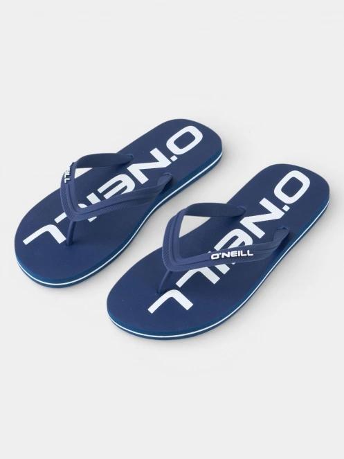 O'Neill Profile Logo Sandals férfi flip flop papucs sötétkék színben 4