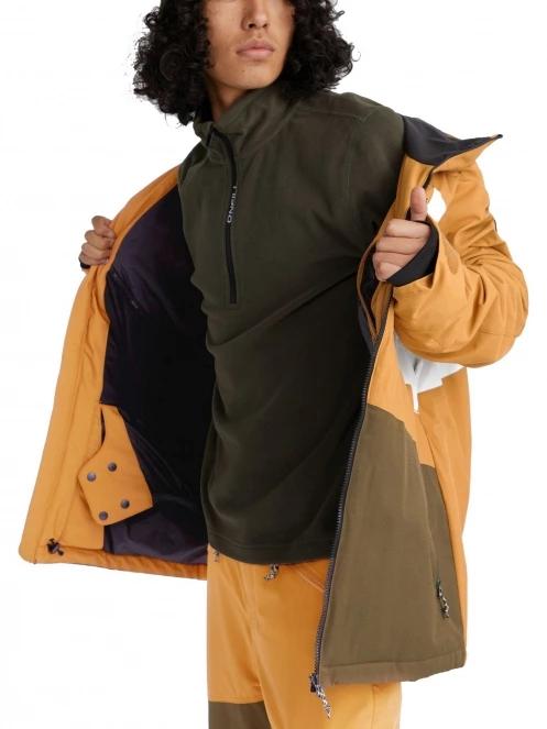 O'Neill Jacksaw Jacket férfi síkabát barna színben 6