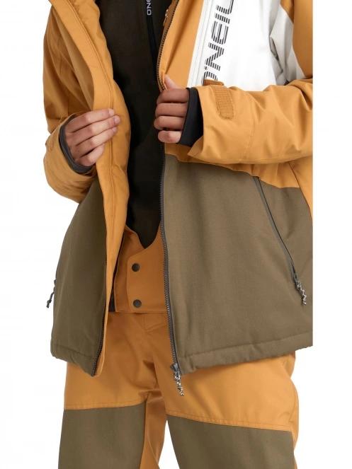 O'Neill Jacksaw Jacket férfi síkabát barna színben 7
