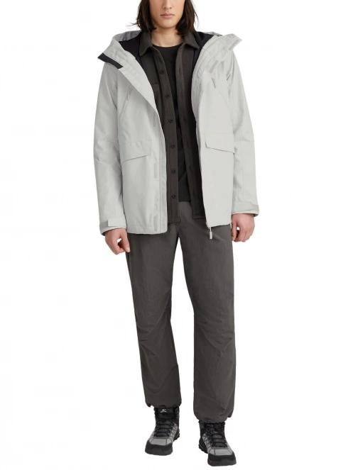 O'Neill O'Neill Trvlr Series Textured Jacket férfi síkabát szürke színben 4
