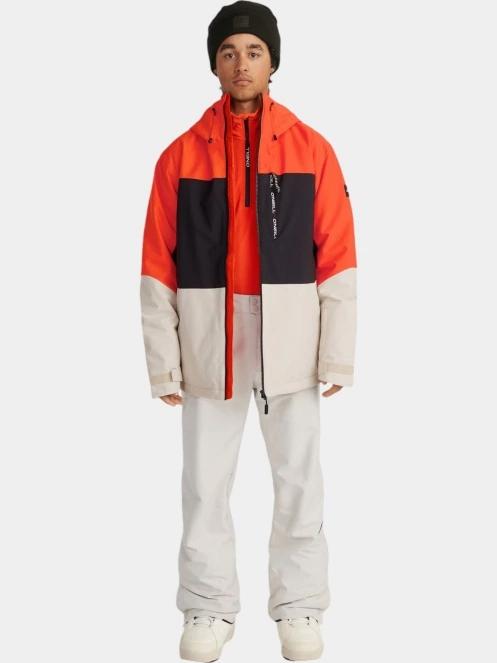 O'Neill Carbonite Snow Jacket férfi síkabát piros színben 7