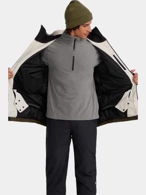 O'Neill Hammer Block Snow Jacket férfi síkabát fehér színben 4