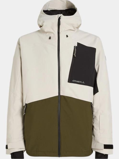 O'Neill Hammer Block Snow Jacket férfi síkabát fehér színben 8