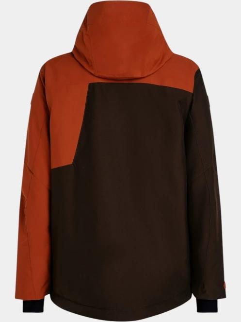 O'Neill FWC'Cruz Block Snow Jacket férfi síkabát barna színben 10