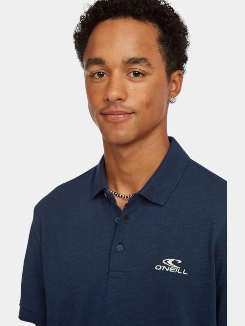 O'Neill O'Neill Slub Polo férfi galléros póló sötétkék színben 5