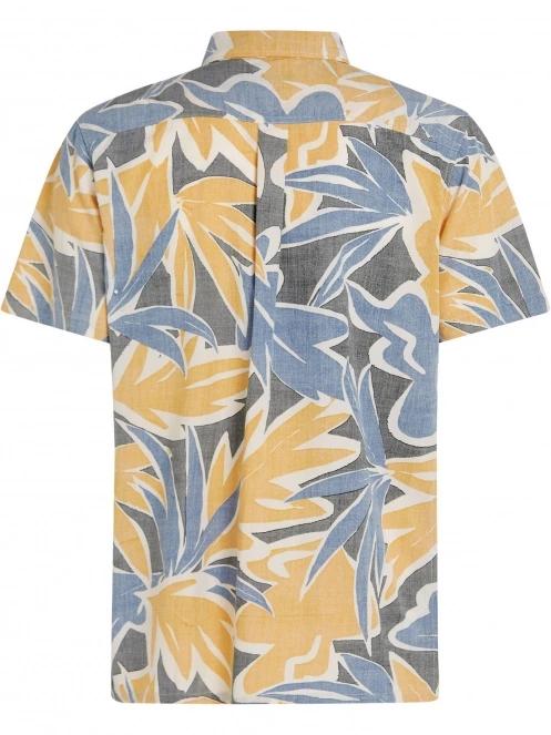 O'Neill Og Eco S/Slv Standard Seafoam Shirt férfi rövid ujjú ing kék színben 8