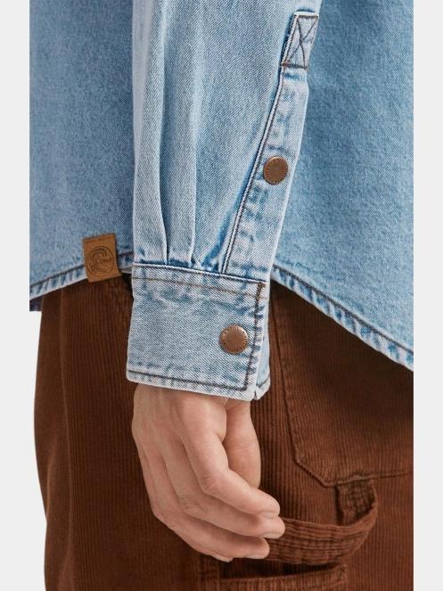 O'Neill O'riginals Denim Shirt férfi hosszú ujjú ing világoskék színben 5
