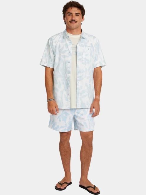 O'Neill O'Neill Print Shirt férfi rövid ujjú ing fehér színben 4