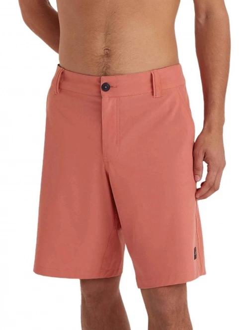 O'Neill O'Neill Hybrid Chino Shorts férfi rövidnadrág rózsaszín színben 2