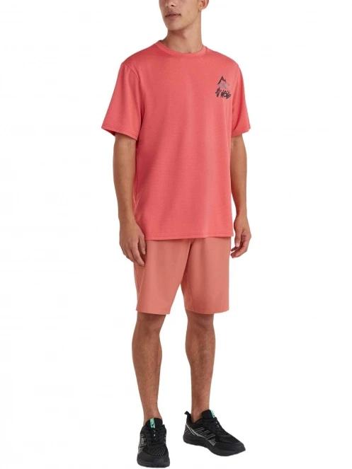 O'Neill O'Neill Hybrid Chino Shorts férfi rövidnadrág rózsaszín színben 4