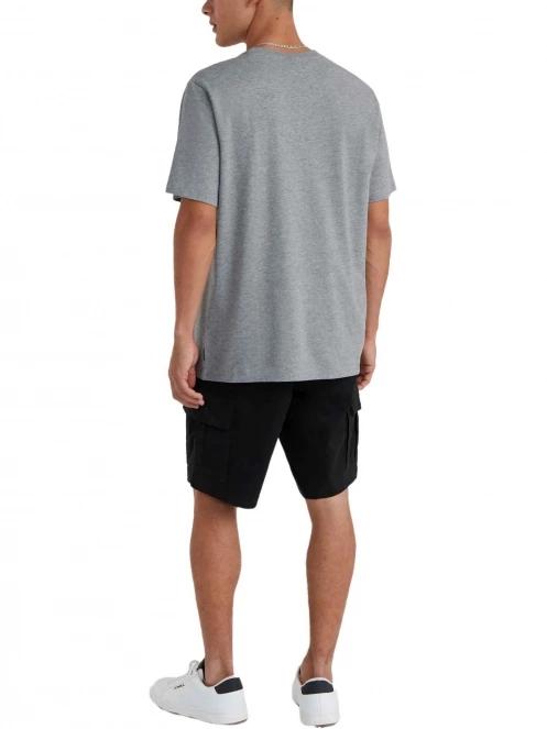 O'Neill Essentials Cargo Shorts férfi oldalzsebes rövidnadrág fekete színben 5