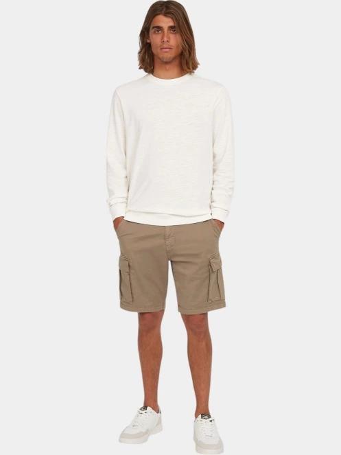 O'Neill Essentials Cargo Shorts férfi oldalzsebes rövidnadrág barna színben 5