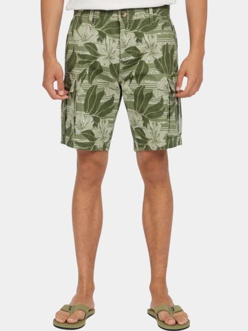 O'Neill Essentials Cargo Shorts férfi oldalzsebes rövidnadrág zöld színben 2