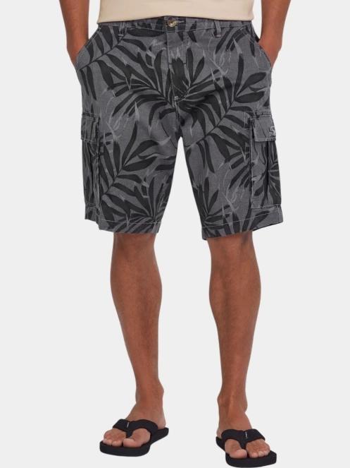 O'Neill Essentials Cargo Shorts férfi oldalzsebes rövidnadrág szürke színben 2
