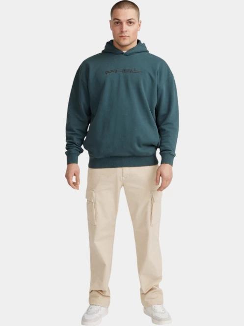 O'Neill Surf Heroes Hoodie férfi kapucnis pulóver zöld színben 5