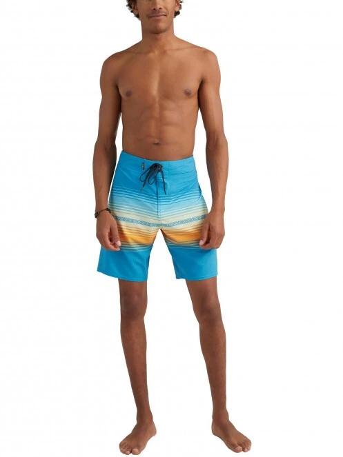O'Neill Heat Stripe Line 19'' Boardshorts férfi fürdőnadrág kék színben 4