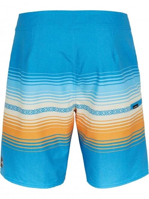 O'Neill Heat Stripe Line 19'' Boardshorts férfi fürdőnadrág kék színben 7