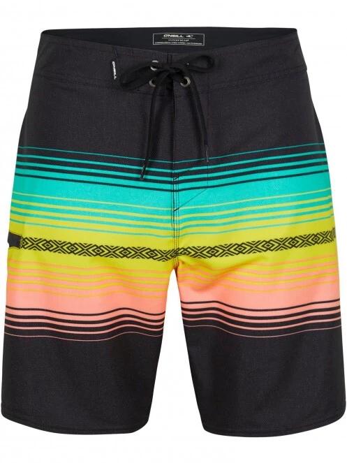 O'Neill Heat Stripe Line 19'' Boardshorts férfi fürdőnadrág fekete színben 2