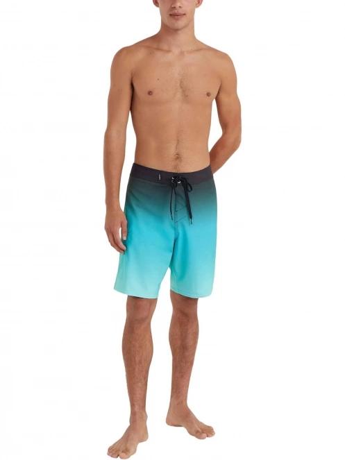 O'Neill Hyperfreak Heat Fade 19'' Boardshorts férfi boardshort világoskék színben 5