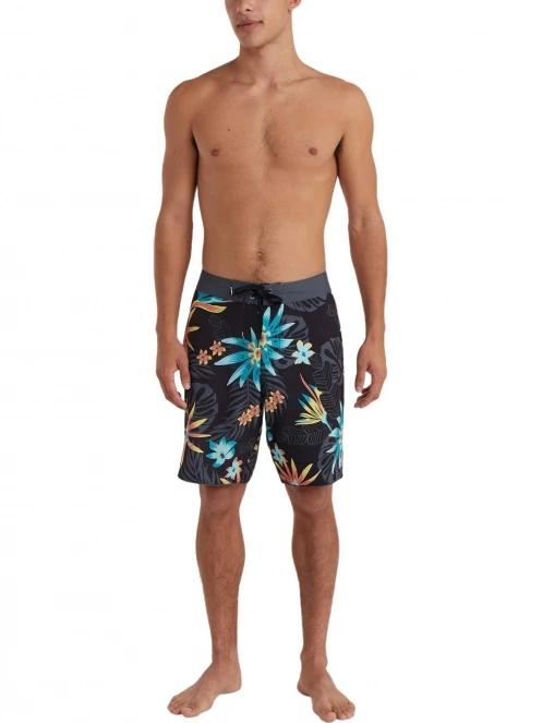 O'Neill Hyperfreak Mysto Scallop 19'' Boardshorts férfi boardshort fekete színben 4