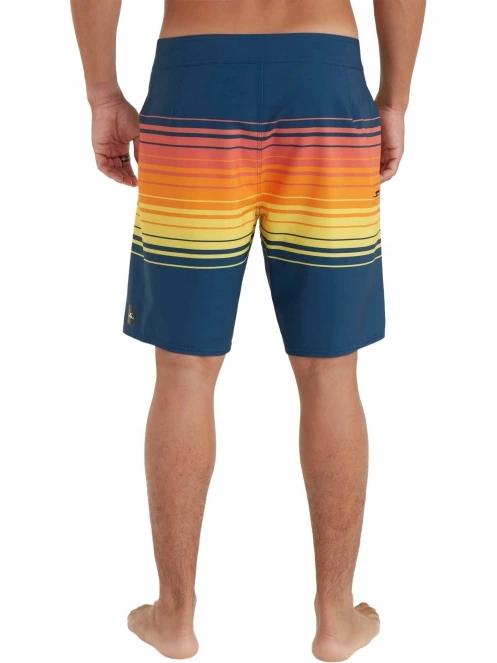 O'Neill Hyperfreak Heat Stripe Line 19'' Boardshorts férfi boardshort sötétkék színben 3