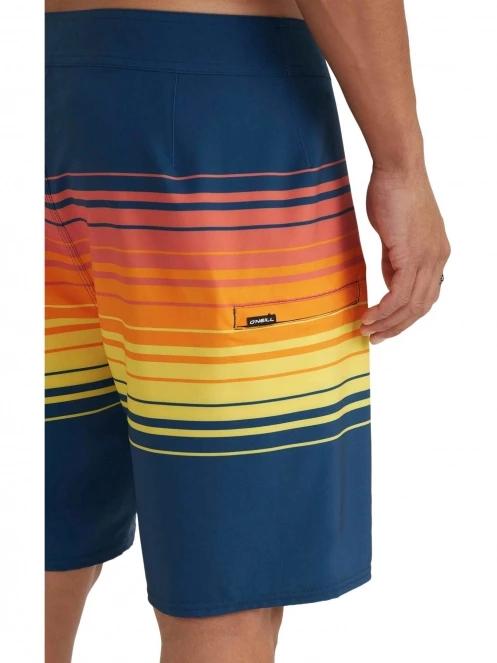 O'Neill Hyperfreak Heat Stripe Line 19'' Boardshorts férfi boardshort sötétkék színben 6