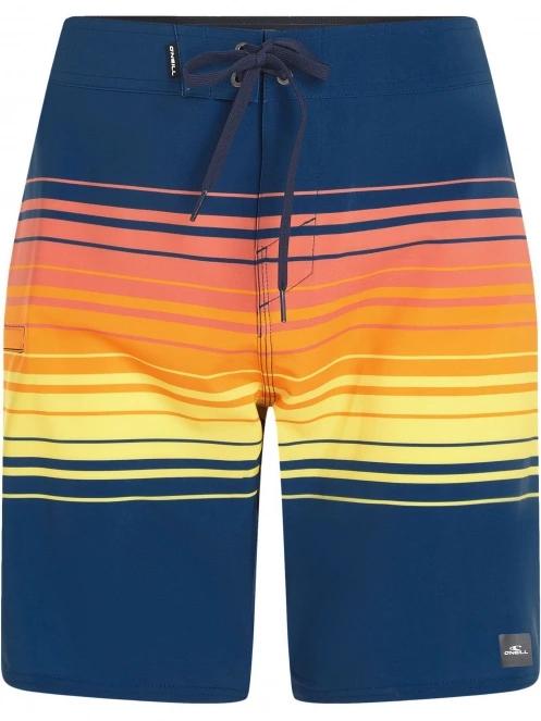 O'Neill Hyperfreak Heat Stripe Line 19'' Boardshorts férfi boardshort sötétkék színben 7
