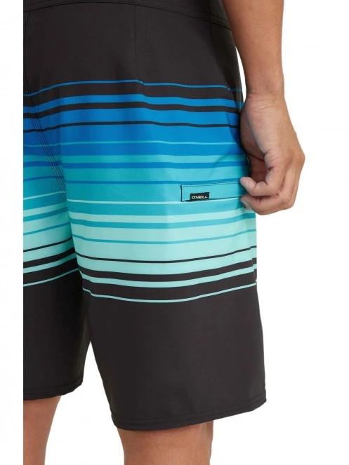 O'Neill Hyperfreak Heat Stripe Line 19'' Boardshorts férfi boardshort kék színben 4