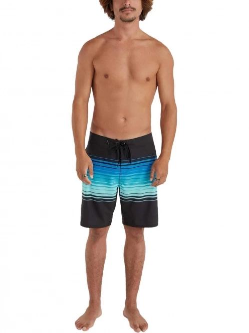 O'Neill Hyperfreak Heat Stripe Line 19'' Boardshorts férfi boardshort kék színben 5