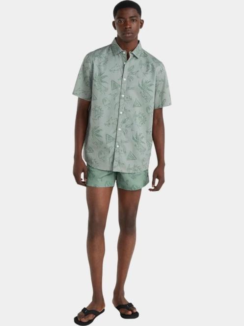 O'Neill Mix & Match Cali Block 15'' Swim Shorts férfi beach short zöld színben 4