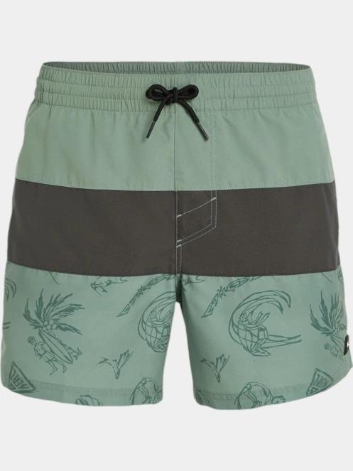 O'Neill Mix & Match Cali Block 15'' Swim Shorts férfi beach short zöld színben 6