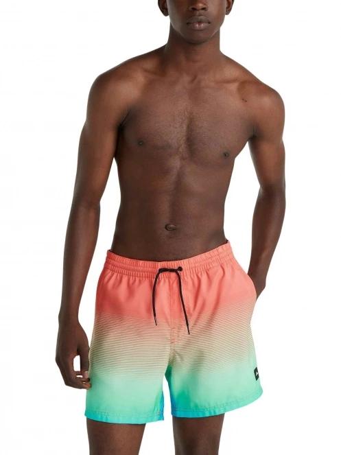 O'Neill Jack O'Neill Cali Gradient 15'' Swim Shorts férfi beach short rózsaszín színben 2