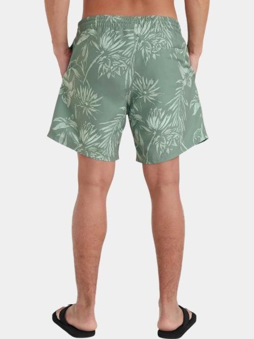 O'Neill Mix & Match Cali Floral 16'' Swim Shorts férfi beach short zöld színben 3