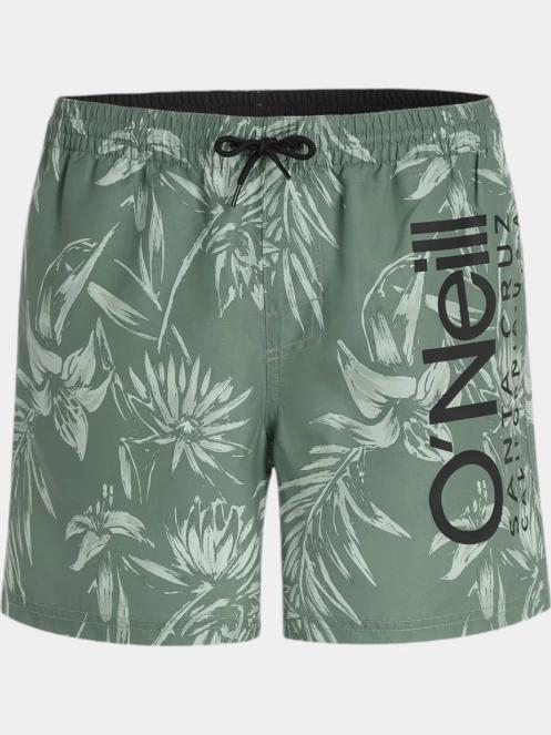 O'Neill Mix & Match Cali Floral 16'' Swim Shorts férfi beach short zöld színben 6