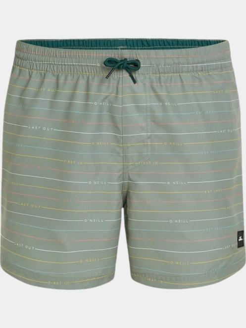 O'Neill Jack O'Neill Cali First 15'' Swim Shorts férfi fürdőnadrág zöld színben 6