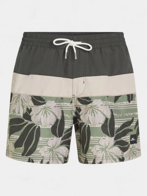 O'Neill O'Neill Cali Block 15'' Swimshorts férfi beach short oliva színben 6