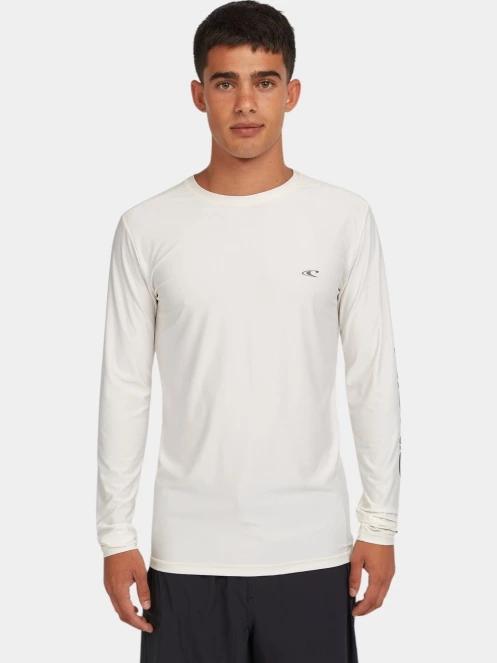 O'Neill Essentials Skins L/Slv férfi hosszú ujjú lycra fehér színben 2